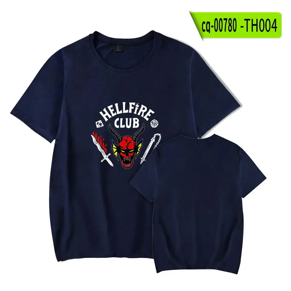 Pink Hellfire Club T-Shirt Set for Women