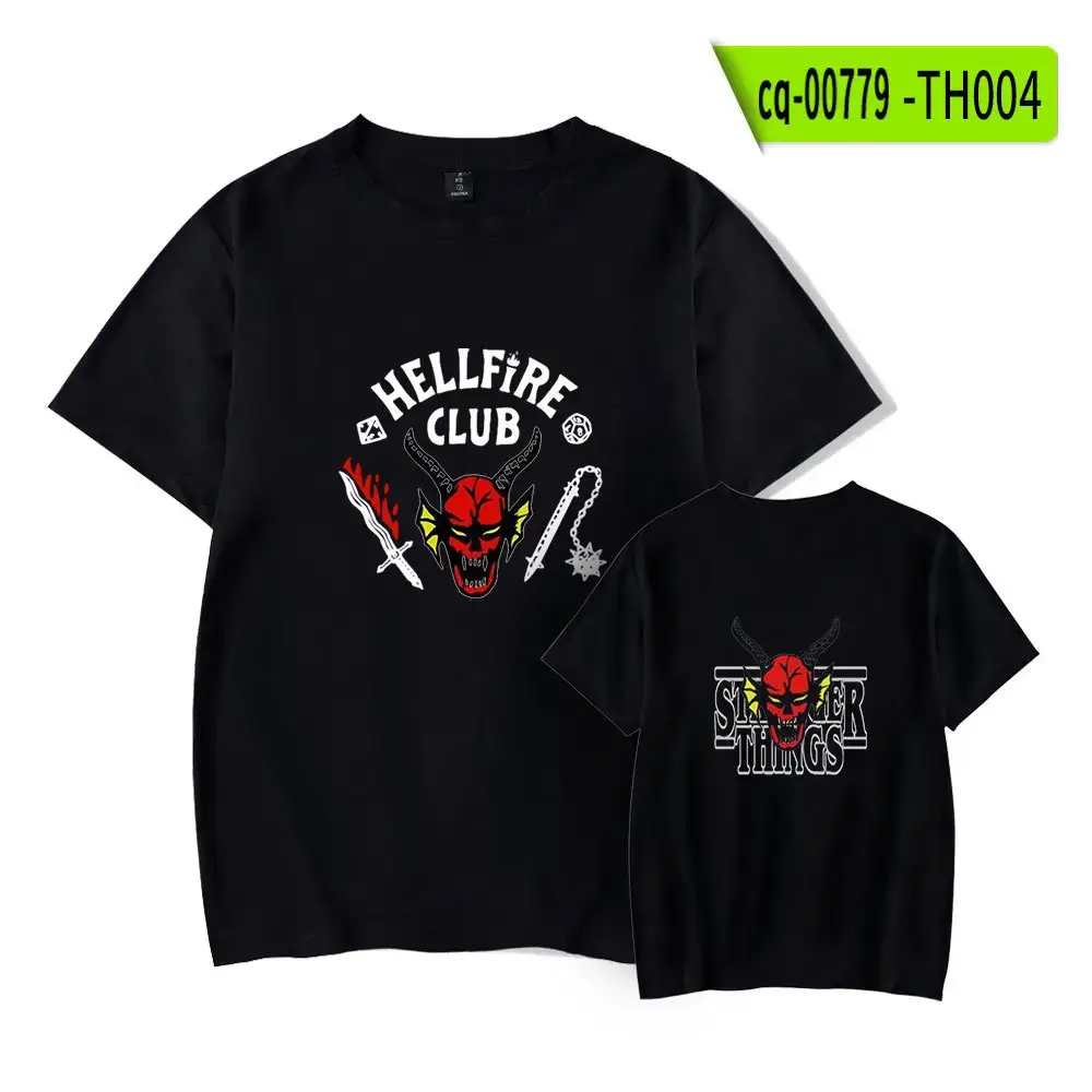 Pink Hellfire Club T-Shirt Set for Women
