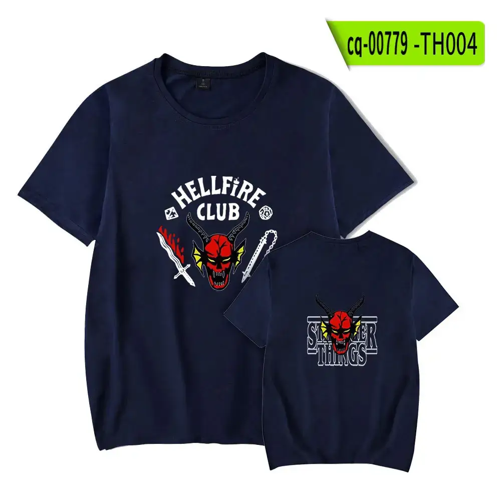 Pink Hellfire Club T-Shirt Set for Women