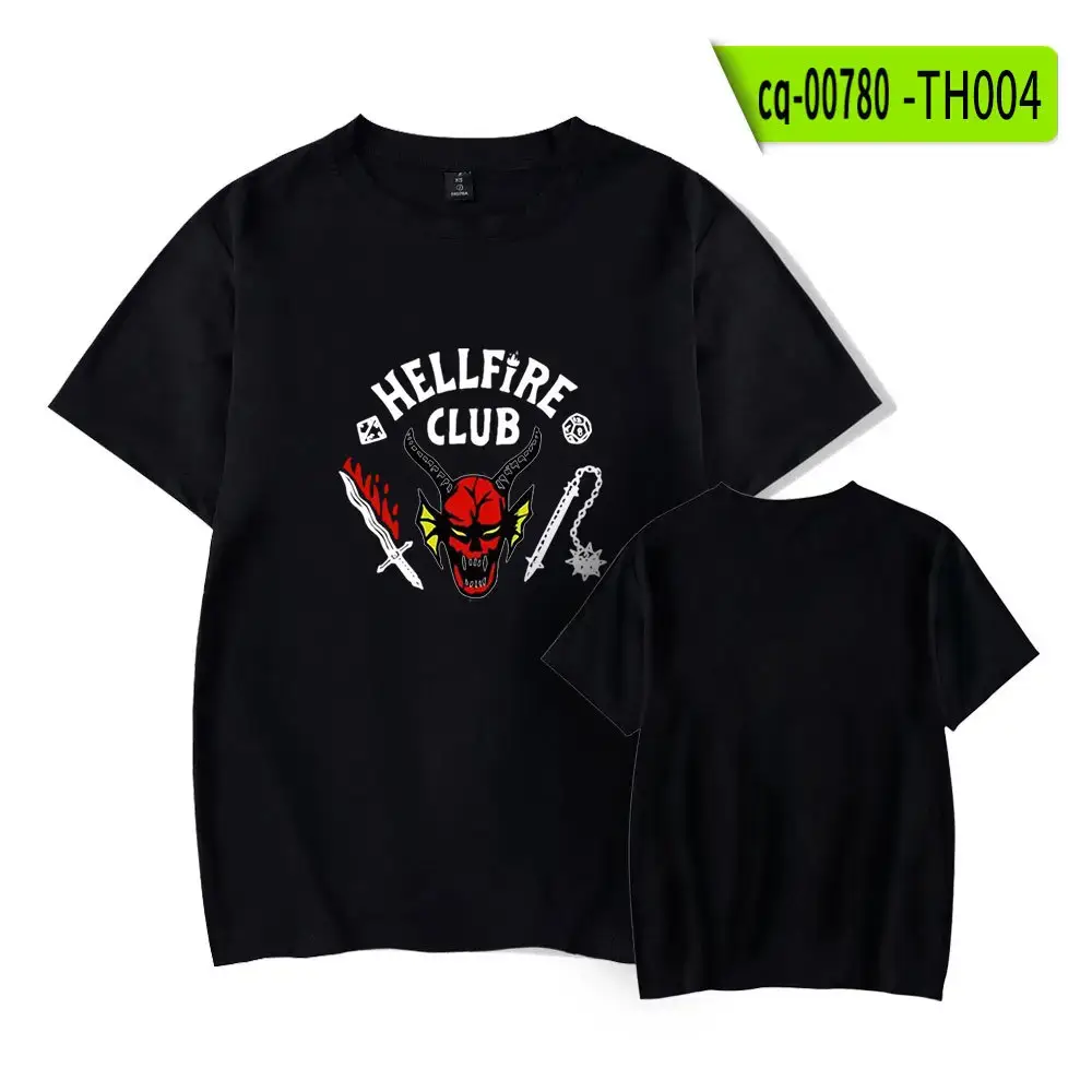 Pink Hellfire Club T-Shirt Set for Women