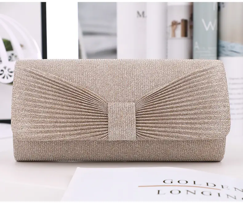 Women's Lock-Clutch Shoulder Bag with Lipstick Storage — feature 10