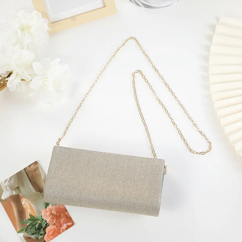 Women's Lock-Clutch Shoulder Bag with Lipstick Storage — feature 20