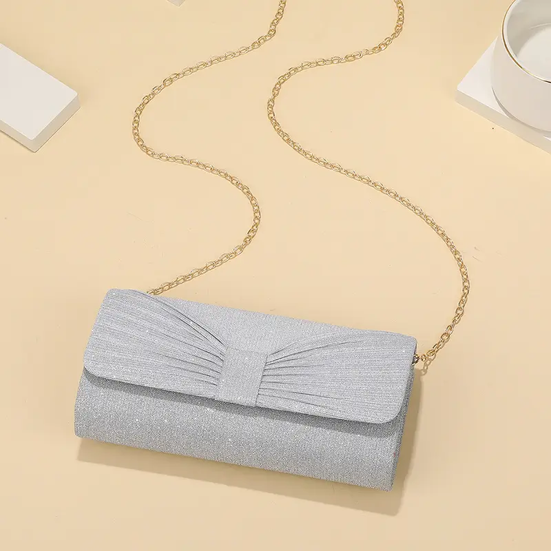 Women's Lock-Clutch Shoulder Bag with Lipstick Storage — feature 12