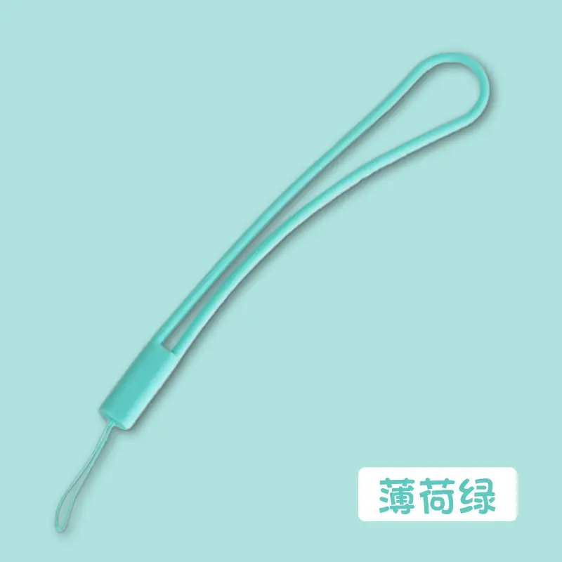 New Mobile Phone Lanyard Wrist Strap Solid Color - Image 3