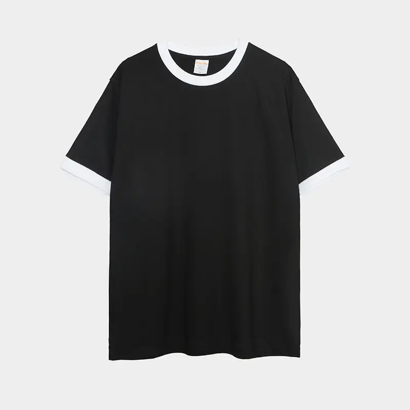 Black Japanese Style Loose T-Shirt for Men Women - Image 3