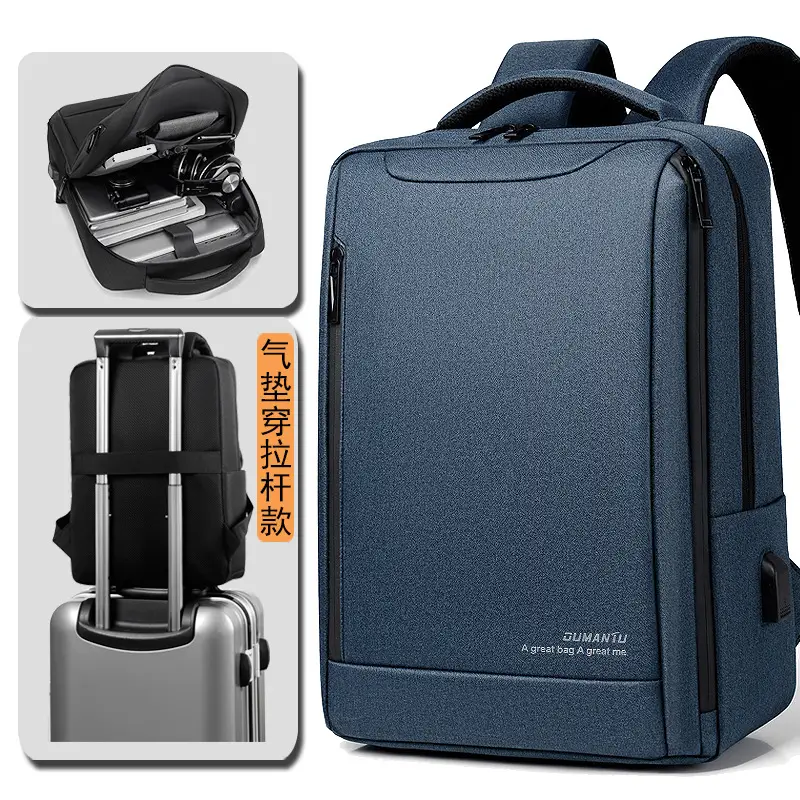 Men's Waterproof Computer Backpack Large Capacity Student School Gift - Image 3