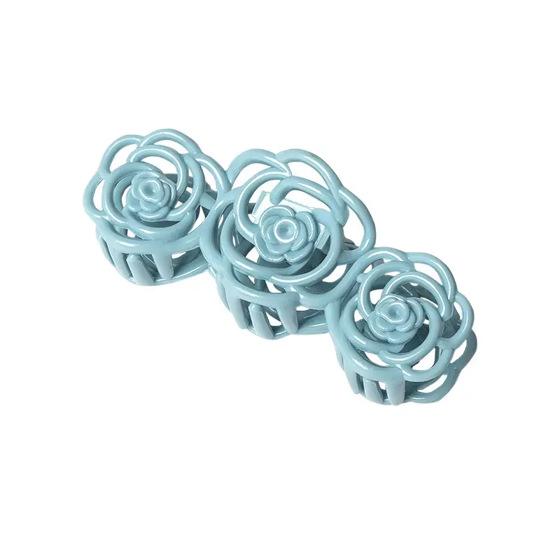 2025 Rose Hair Clips Matte Elegant Bathing Tool - Image 8