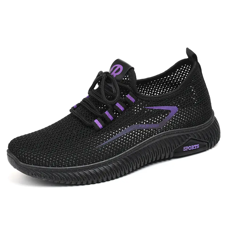 Old Beijing Cloth Shoes Women's Breathable Summer Mesh Shoes Mesh Hollow Women's Shoes Mother's Shoes Sports Casual Shoes Non-slip Soft Sole - Image 7