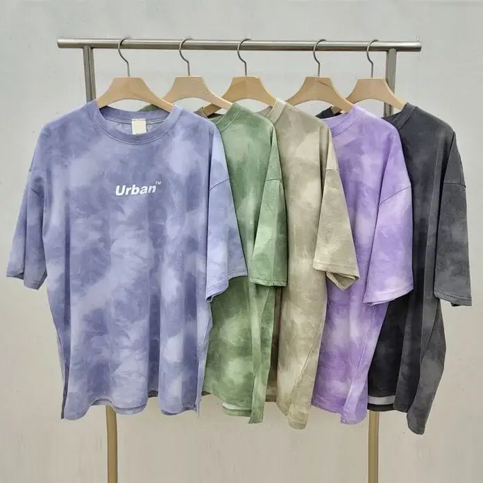 2026 Summer Plus Size Tie-Dye Loose Fit Shorts Set - Image 22