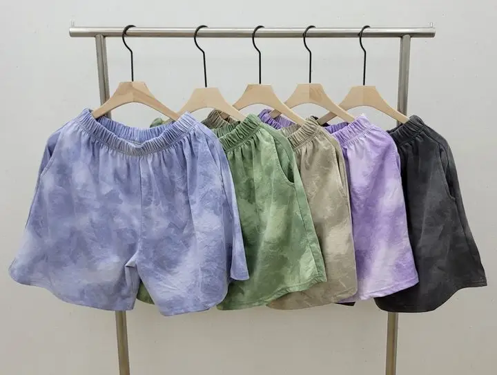 2026 Summer Plus Size Tie-Dye Loose Fit Shorts Set — feature 4