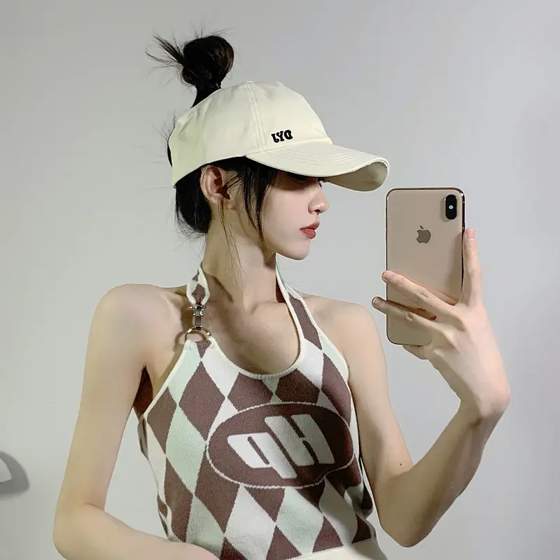 Kids Baseball Cap Turquoise Summer Sunshade