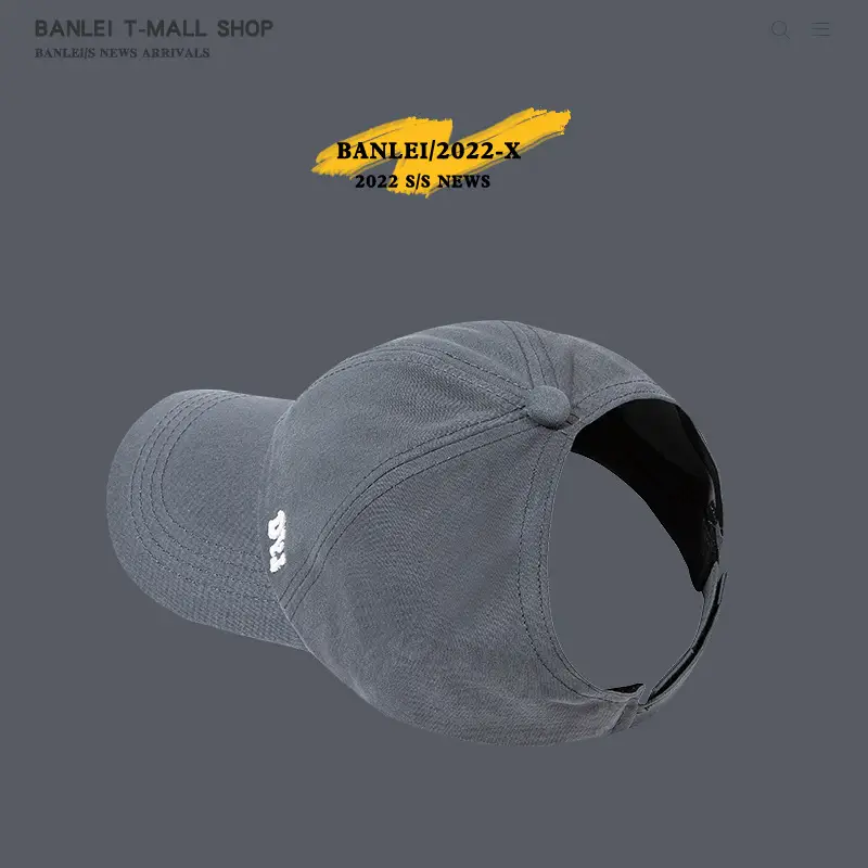 Kids Baseball Cap Turquoise Summer Sunshade - Image 4