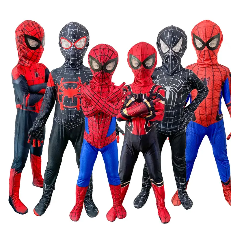 Spider-Man Tights Jumpsuit Extraordinary Steel Halloween Costume - Image 19