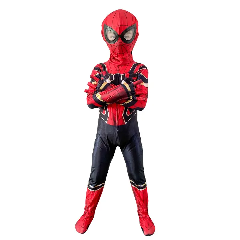 Spider-Man Tights Jumpsuit Extraordinary Steel Halloween Costume - Image 3