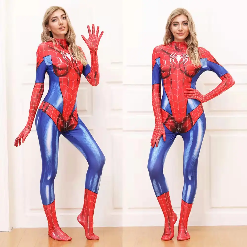 Spider-Man Tights Jumpsuit Extraordinary Steel Halloween Costume - Image 15