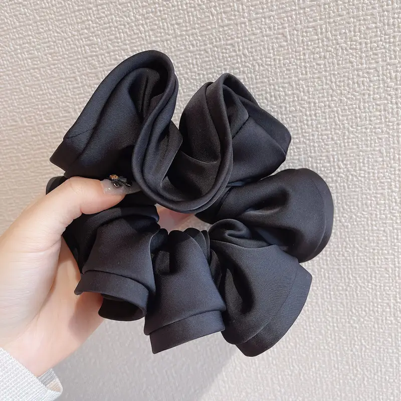 Satin Satin Hair Ring for Women Elegant New Style — feature 6