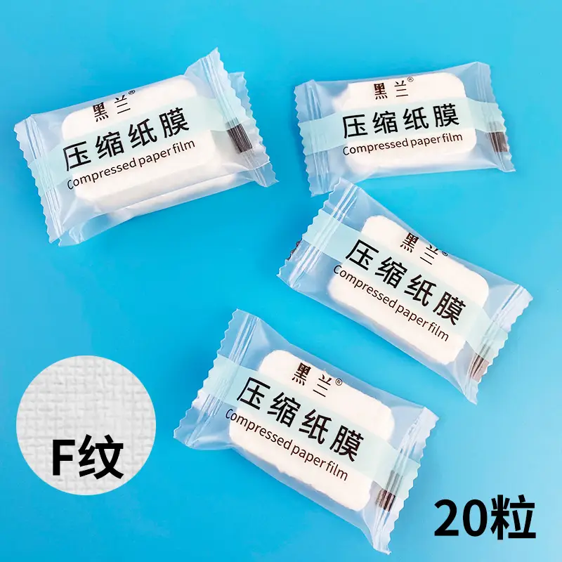 20 Pcs F-Wave Cotton Compressed Beauty Salon Tools - Image 3