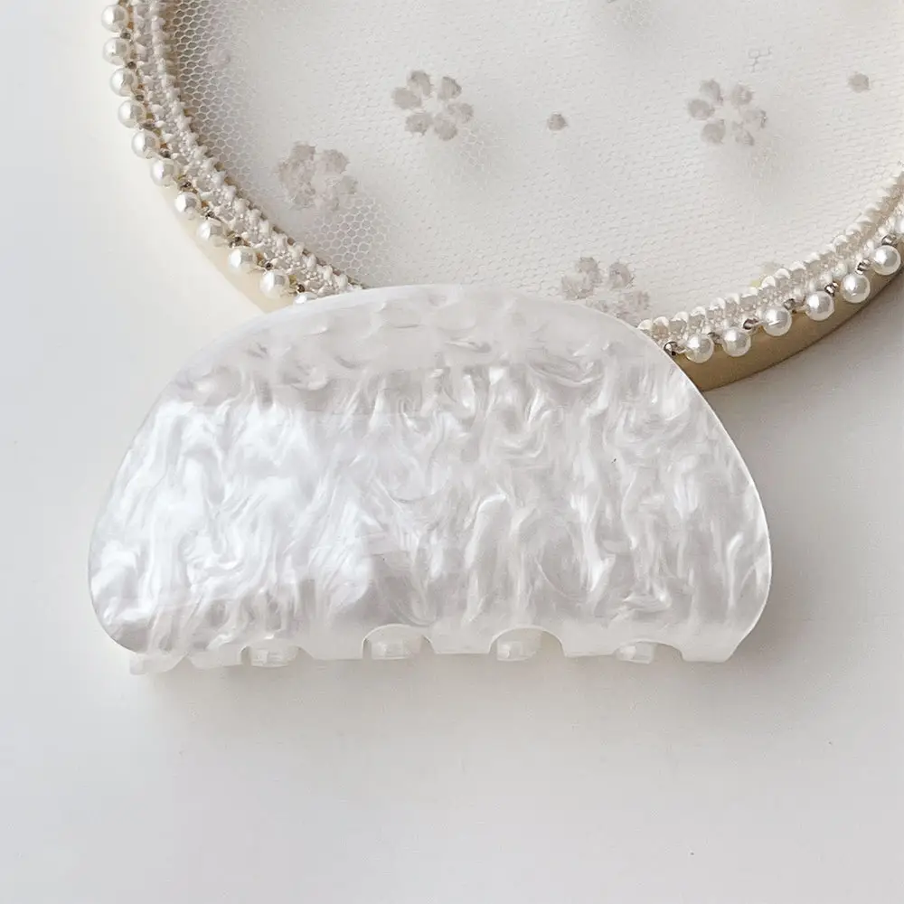 Green Marble Acetate Hair Clip for Women - Image 15