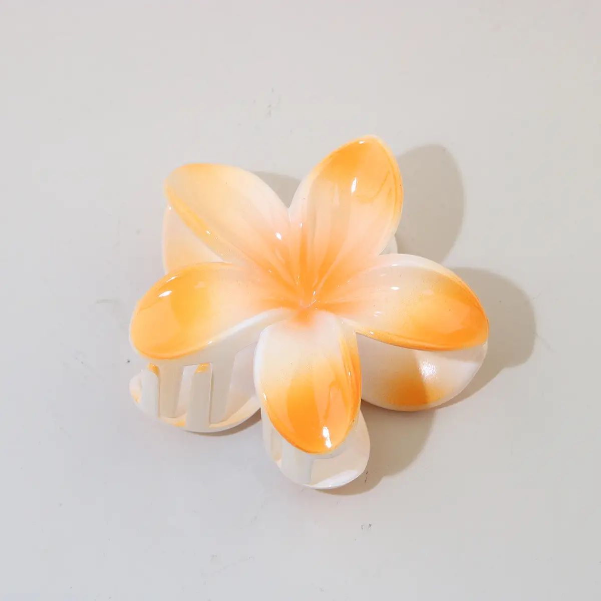 Vintage Green Plumeria Hair Clip for Women - Image 22