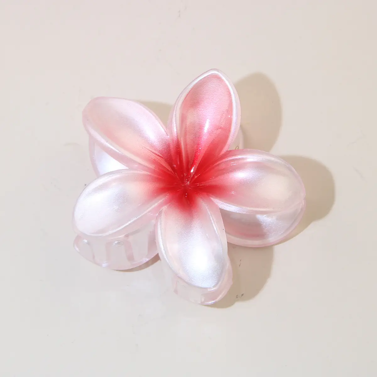 Vintage Green Plumeria Hair Clip for Women - Image 26