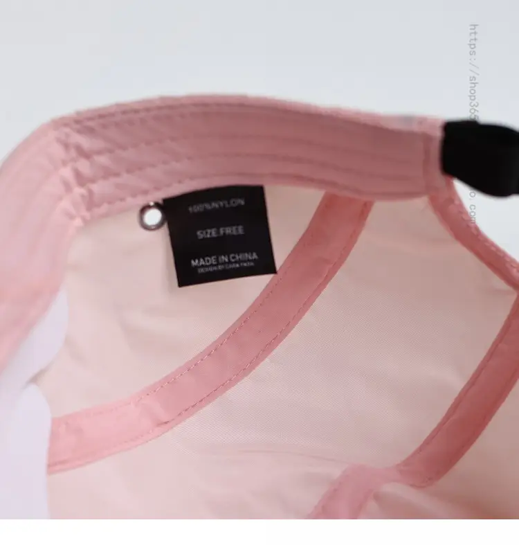 Japanese Solid Pink Sunscreen Cap 5Pc Set — feature 8