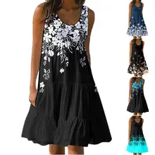 Women's 2022 Striped Loose Summer Dress — feature 1