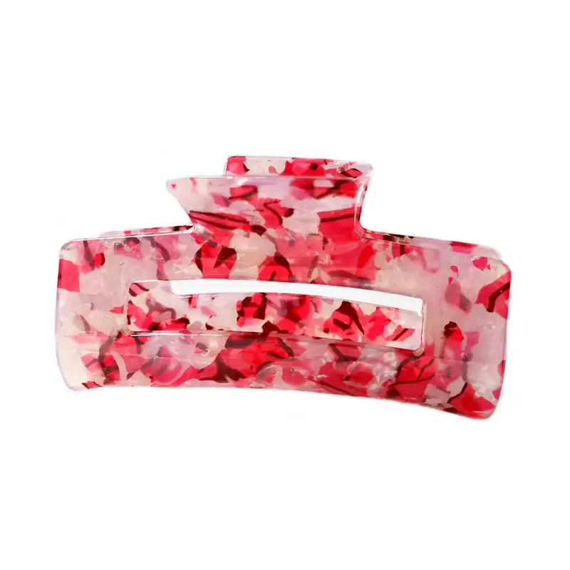 7.5cm Purple Marble Hair Clip for Girls - Image 14