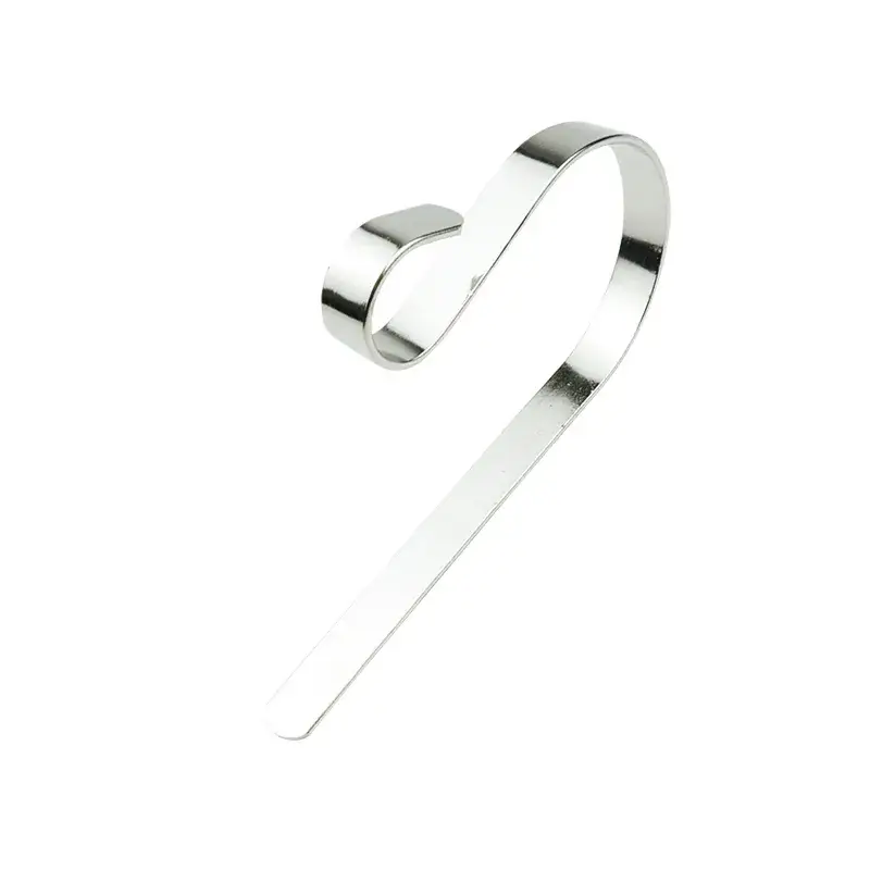 Silver Metal Christmas Hooks for Fireplace Decor - Image 6