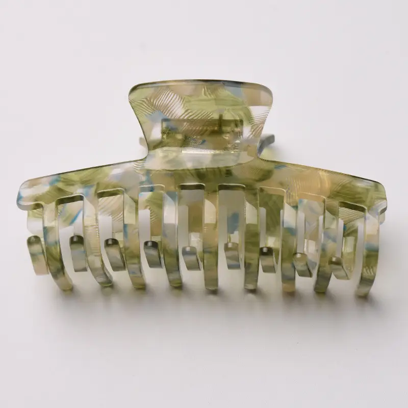 Jiamui Acetic Acid Hair Clip High Quality Cut Out Keel Ponytail - Image 2