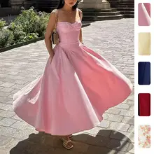 Women V-Neck Printed Wide-Leg Pants Orange Pink Floral 2026 — feature 33