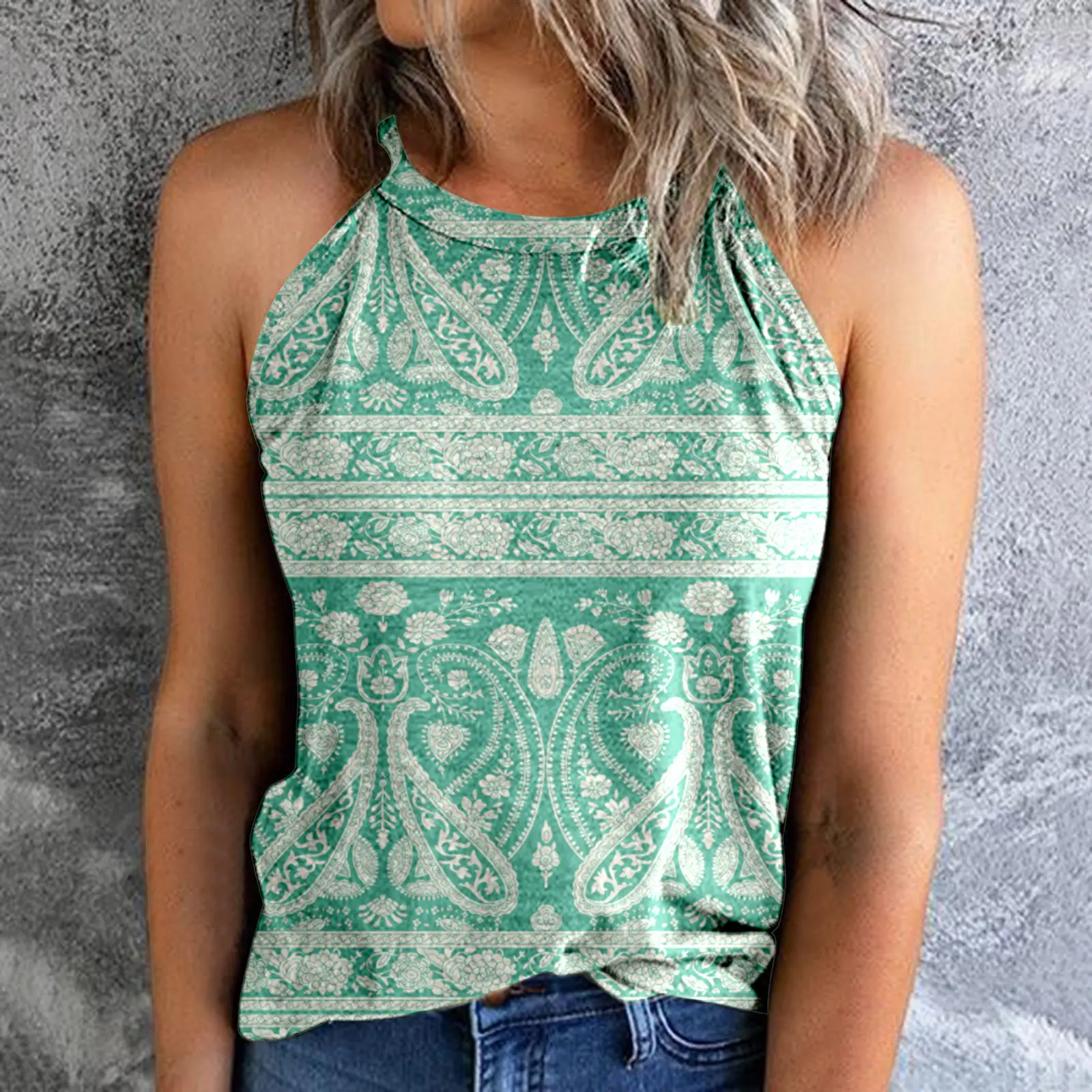 New Bohemian Printed Ethnic Vest Vest for Women - Image 15