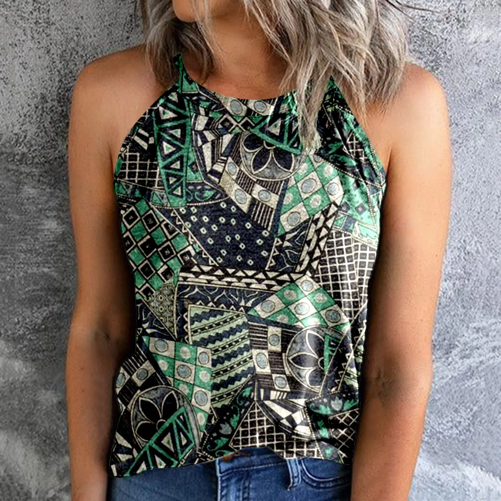 New Bohemian Printed Ethnic Vest Vest for Women - Image 4
