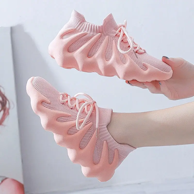 Women's Breathable Flying Woven Casual Shoes 2023 - Image 4