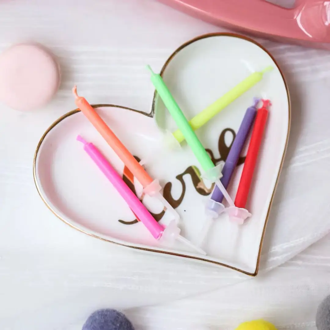Factory wholesale colorful flame birthday cake candle South Korea children party colorful atmosphere layout ins creative — feature 9