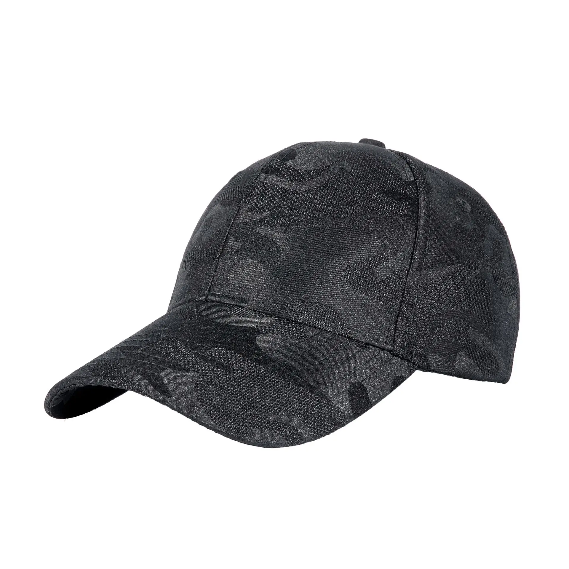 Men Women Blue Camo Baseball Cap Quick Dry