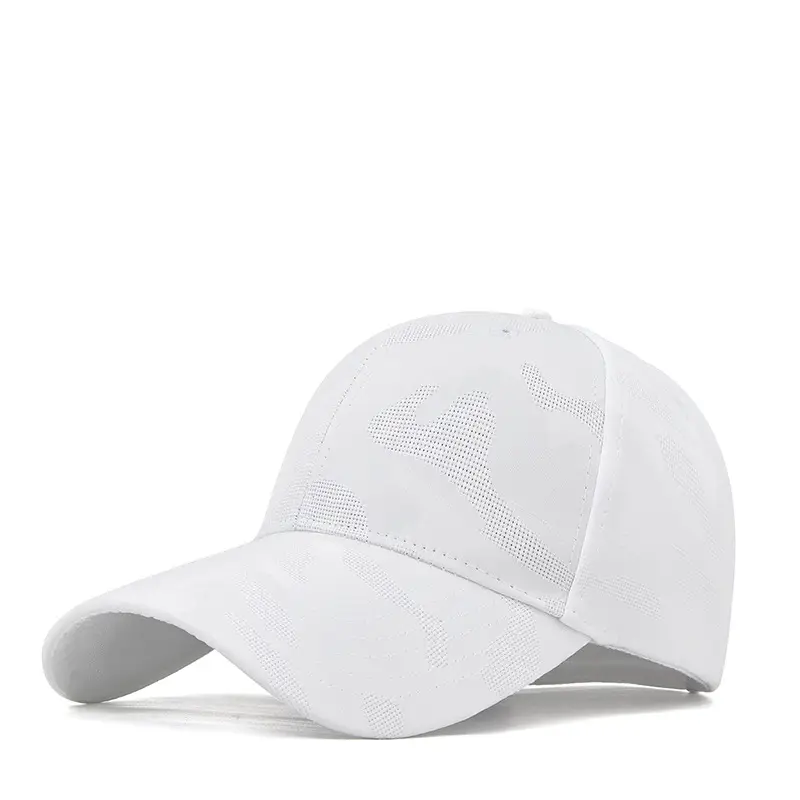 Men Women Blue Camo Baseball Cap Quick Dry