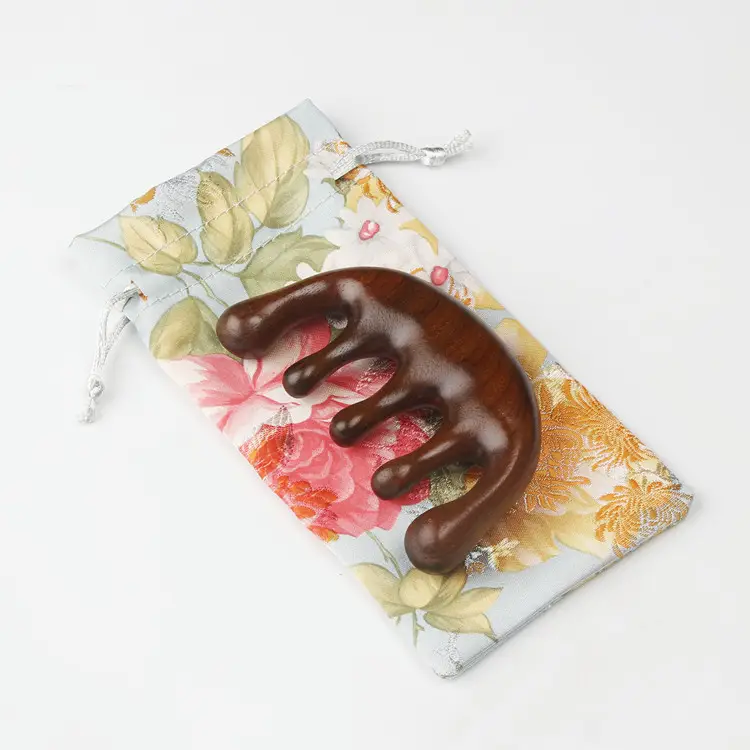 Golden Sandalwood Dolphin Massage Comb
