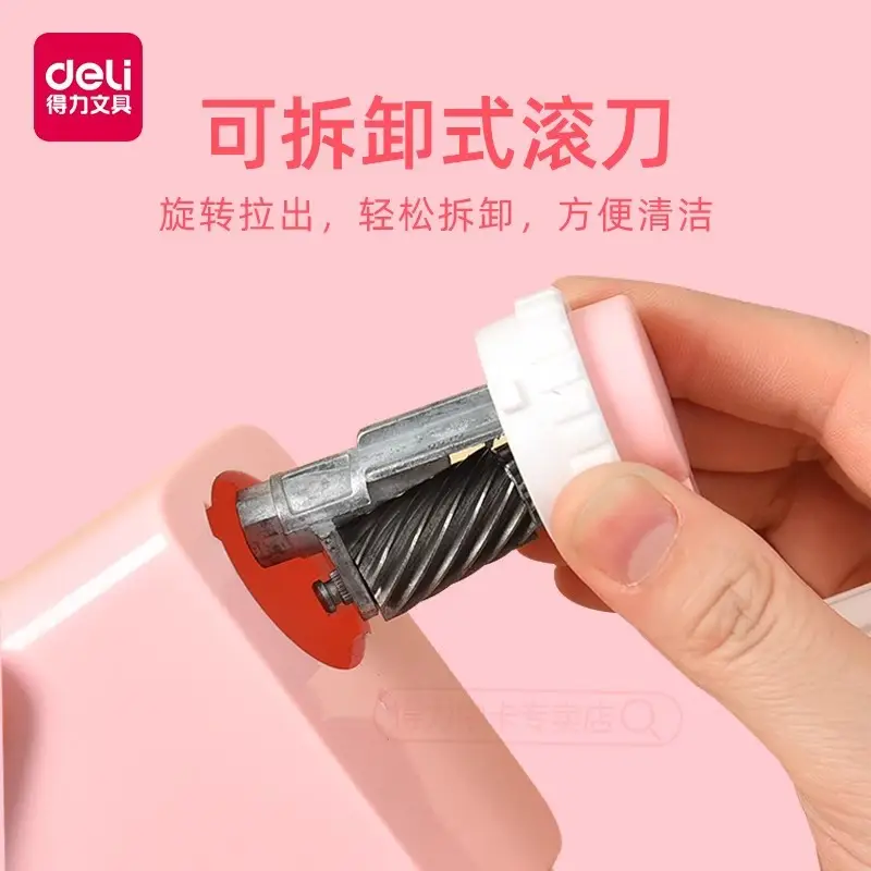 Deli 71158 hand pencil sharpener manual pencil sharpener wholesale pencil sharpener small automatic lead Wholesale