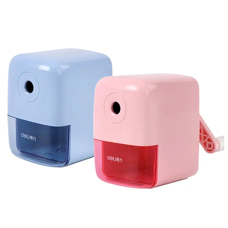 Deli 71158 hand pencil sharpener manual pencil sharpener wholesale pencil sharpener small automatic lead Wholesale