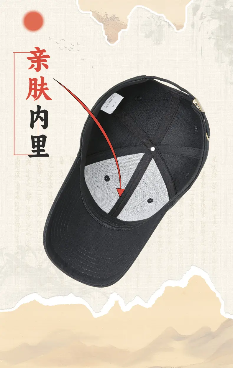 Red C Letter Baseball Cap for Women & Men — feature 14