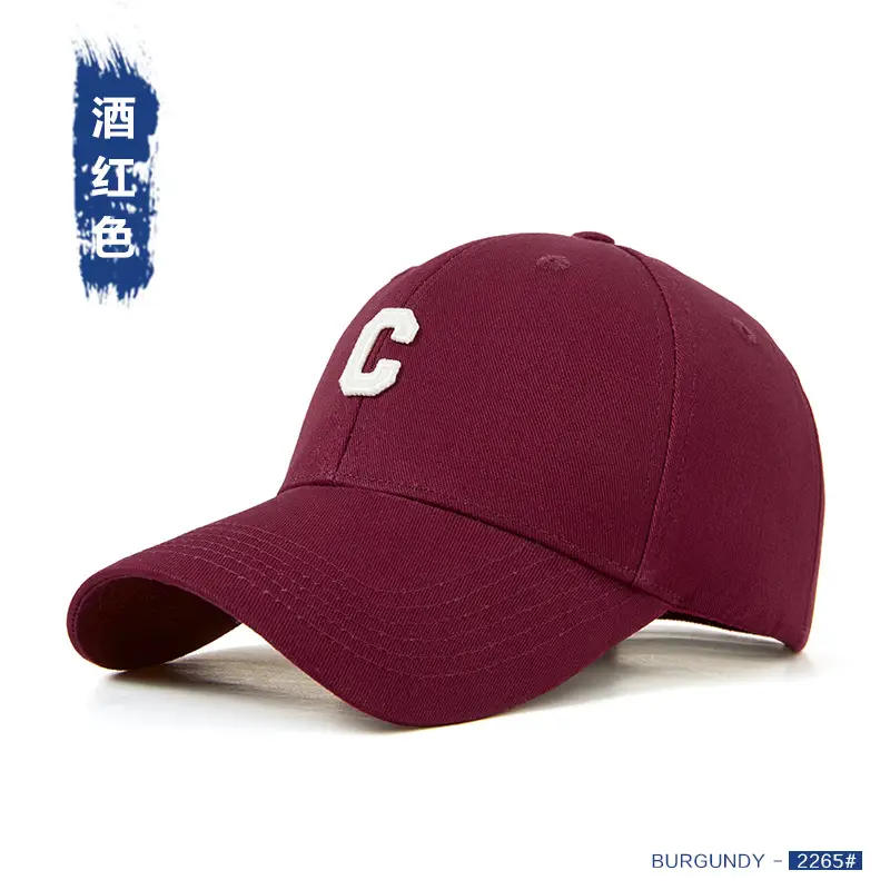 Red C Letter Baseball Cap for Women & Men - Image 13