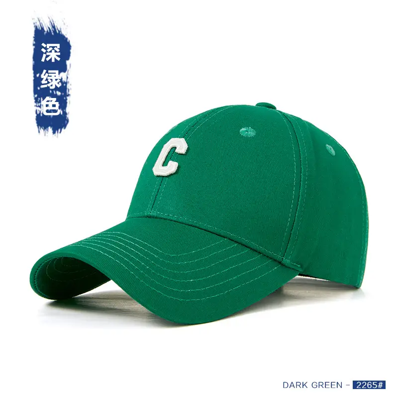 Red C Letter Baseball Cap for Women & Men - Image 9