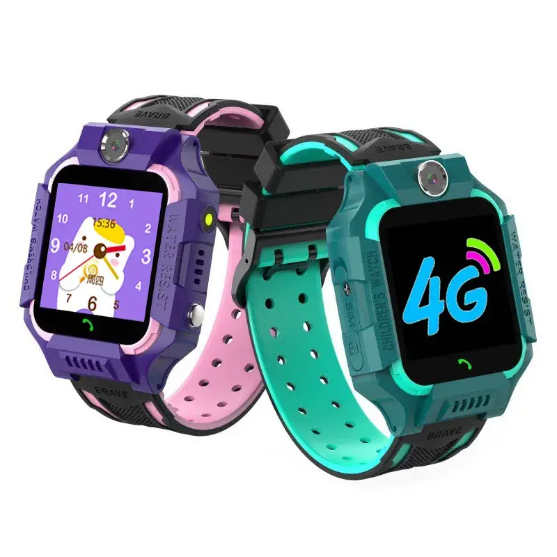 Kids Smart Watch Blue Waterproof 4g