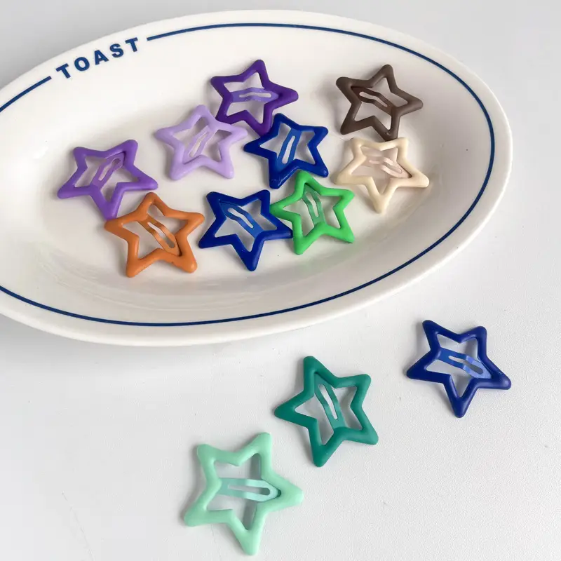 Five-pointed Star Hairpin Clip for Women — feature 9