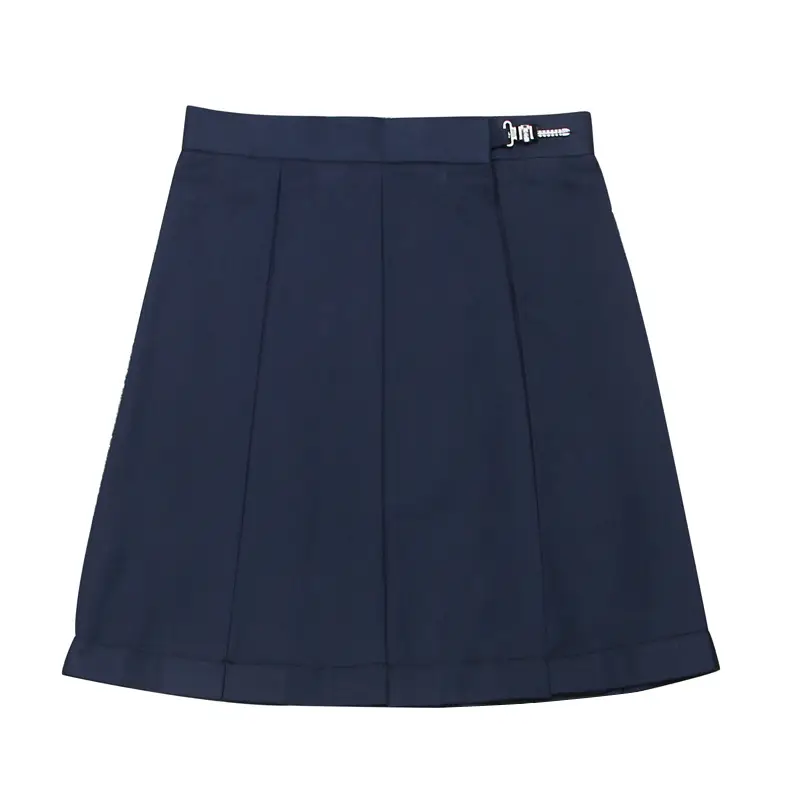 Gray Pleated Skirt 48CM Preppy Style - Image 20
