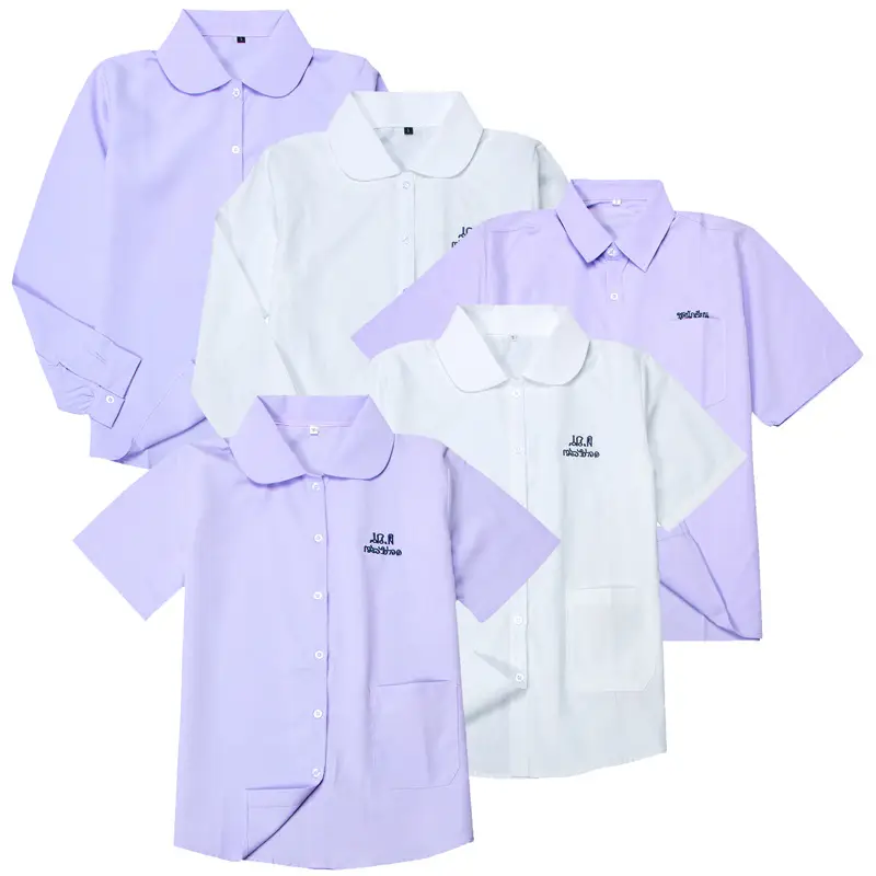 2021 Girls Jk Uniform Nano Taboo Shirt Lilac