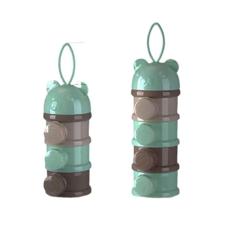 Portable Four-Layer Baby Milk Powder Compartment