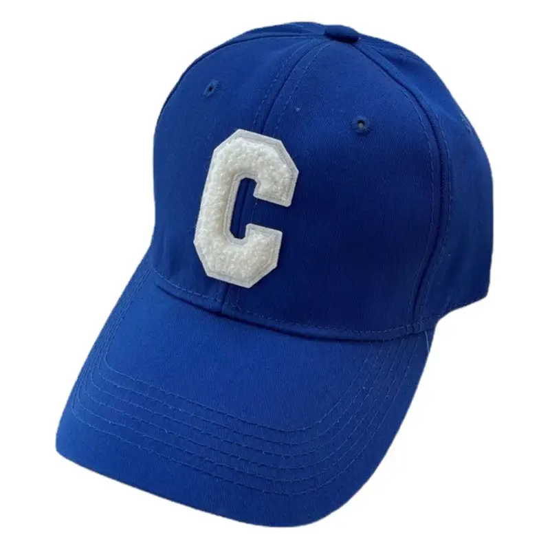 Men's Black C Letter Baseball Cap with 65mm Head Circumference