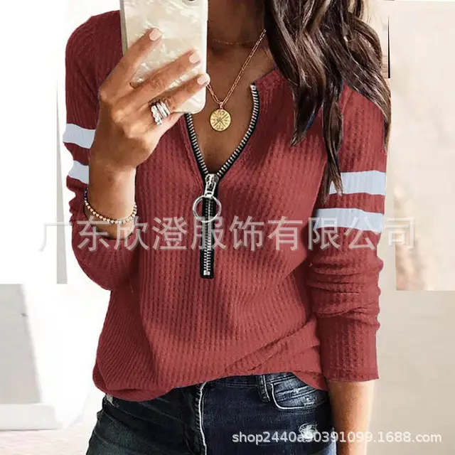 White Zipper Top with Zip Front & Black Straps - Image 11