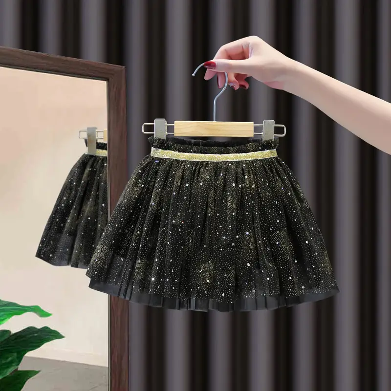 White Polka Dot Baby Skirt for Girls Summer - Image 5
